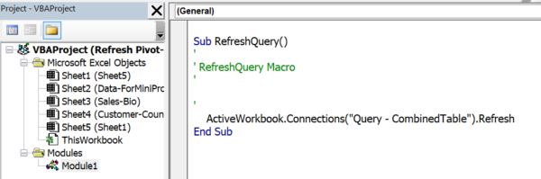 วิธีทำให้ Pivot Table และ Power Query อัปเดทโดยไม่ต้องกด Refresh เอง ...