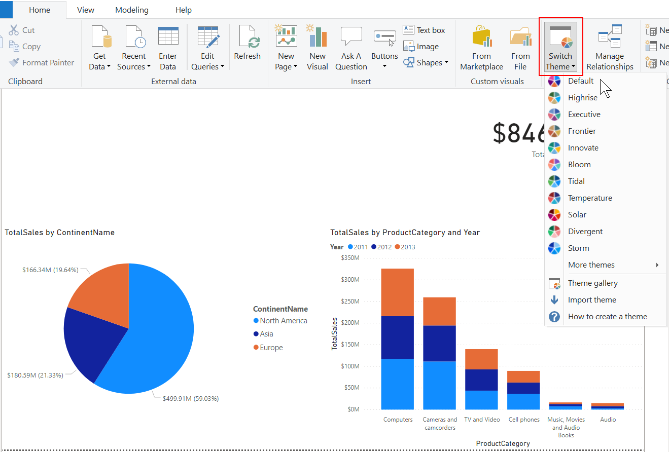 Power bi 06 visual conditional format