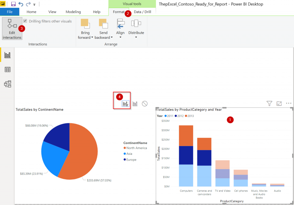 Power BI ตอนที่ 04: สร้าง Report แรก ใน Power BI 12