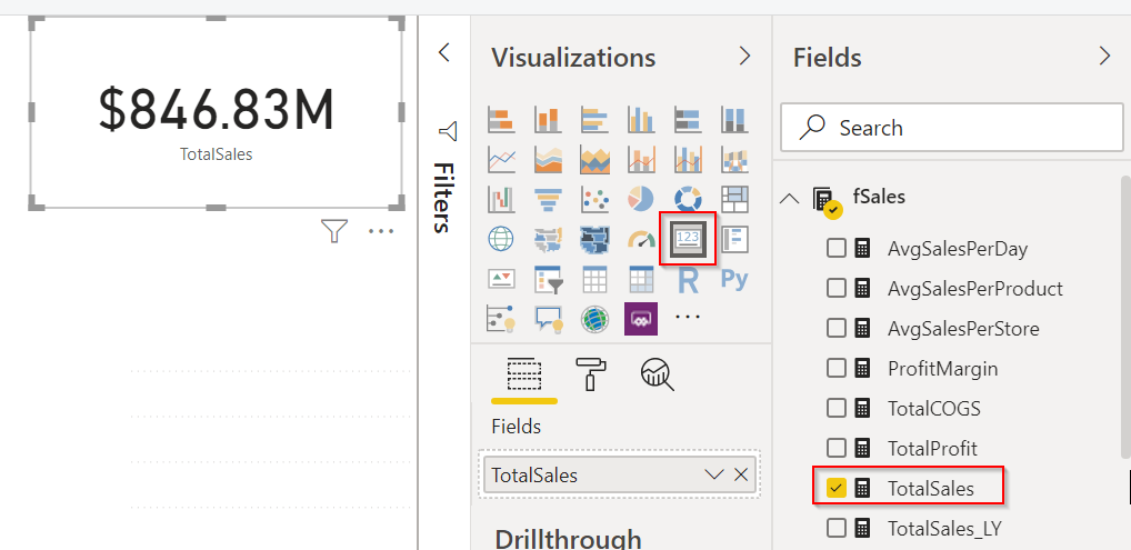 Power BI ตอนที่ 04: สร้าง Report แรก ใน Power BI 13