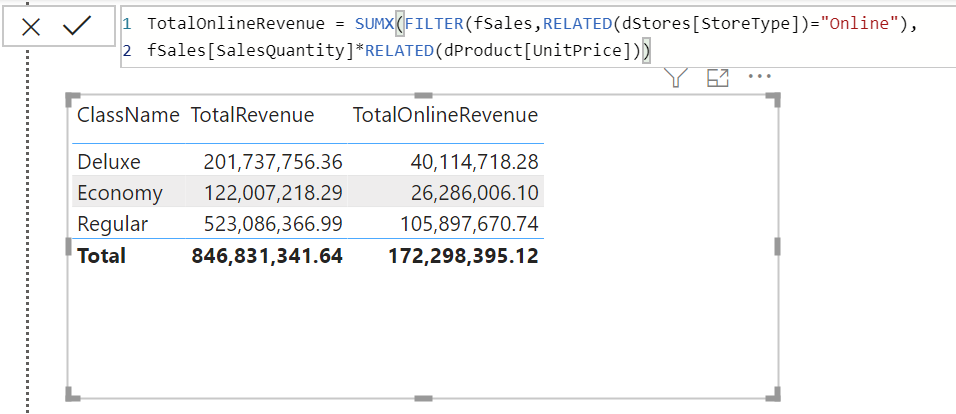 Power BI ตอนที่ 11: เรียนรู้ DAX Table Function - FILTER 7