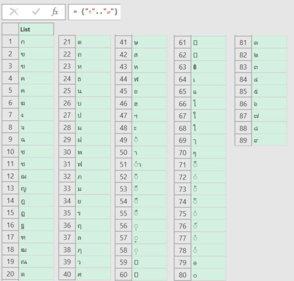 คัมภีร์สรุป M Code ใน Power Query ตอนที่ 3: เจาะลึกเรื่องของ List ...