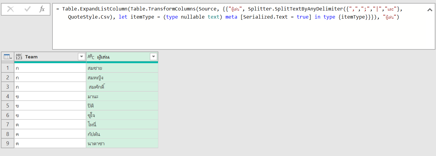 เทคนิคแก้สูตร M Code ให้ Power Query ทำงานได้ดั่งใจ - Thep Excel