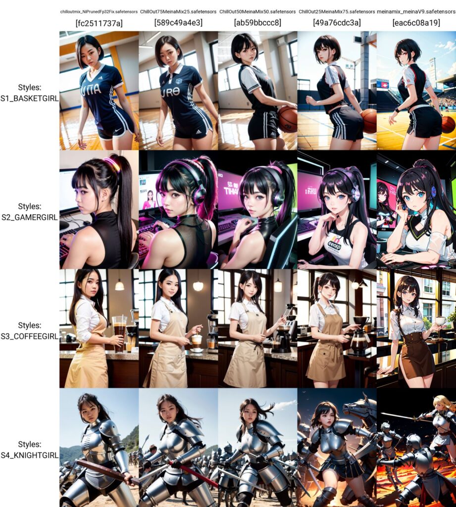 วิธีผสม Model สูตรผสมแบบโดนใจใน Stable Diffusion [Part7] 6