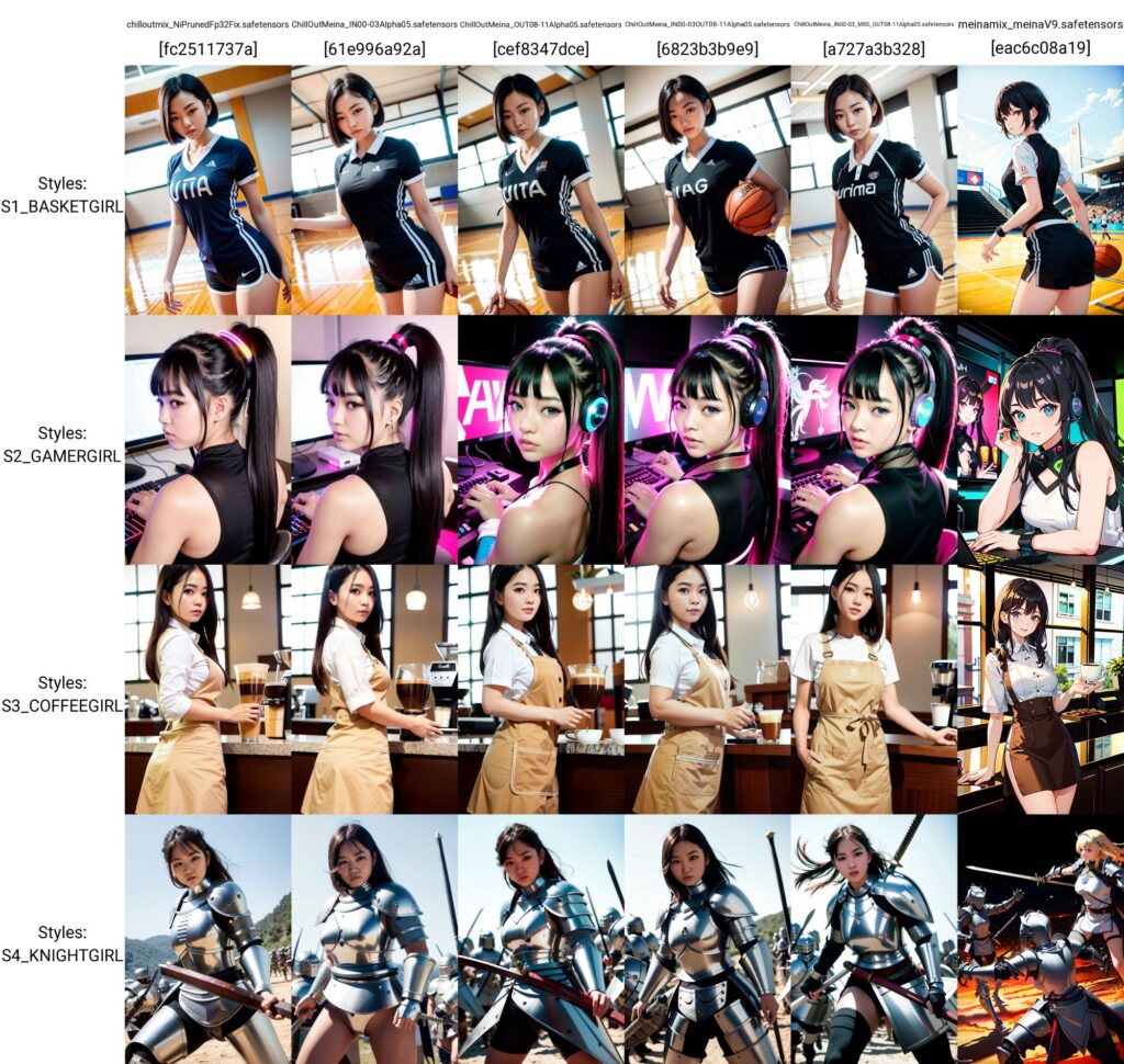 วิธีผสม Model สูตรผสมแบบโดนใจใน Stable Diffusion [Part7] 25