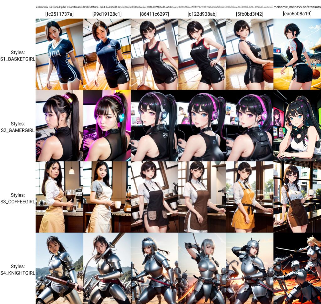 วิธีผสม Model สูตรผสมแบบโดนใจใน Stable Diffusion [Part7] 27