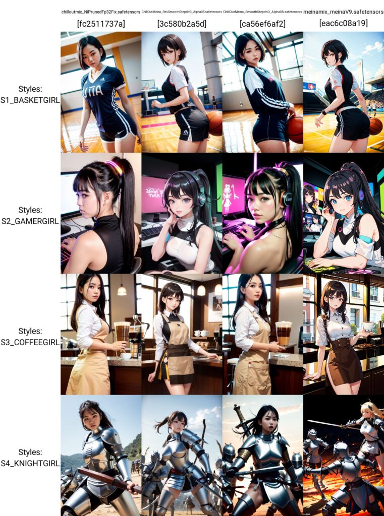 วิธีผสม Model สูตรผสมแบบโดนใจใน Stable Diffusion [Part7] 33
