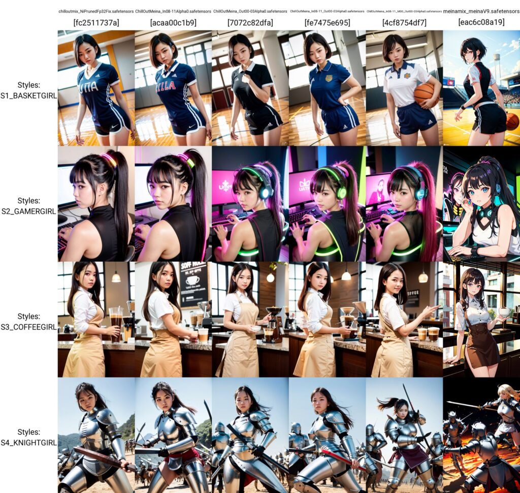 วิธีผสม Model สูตรผสมแบบโดนใจใน Stable Diffusion [Part7] 29