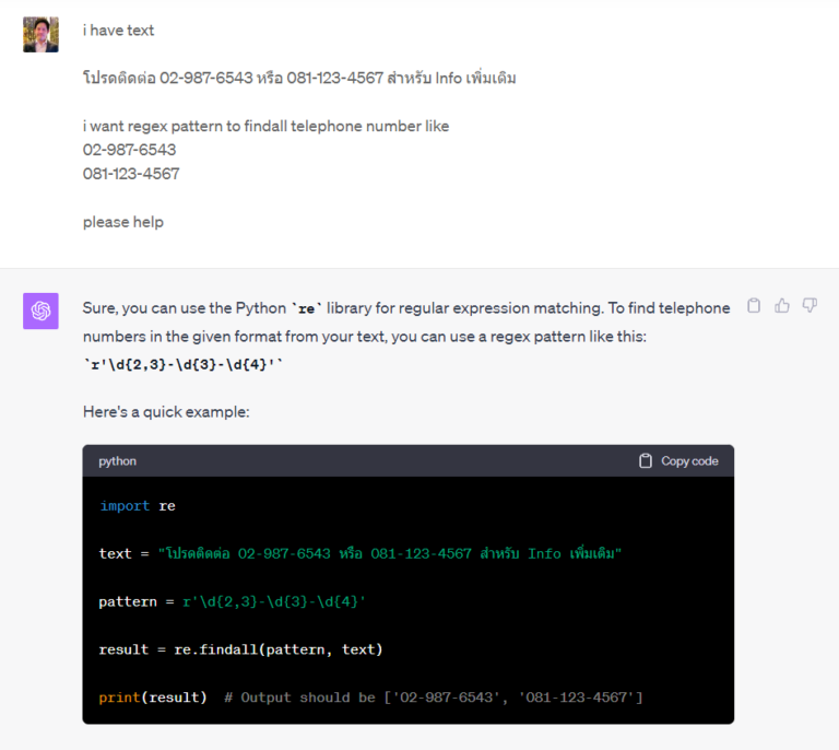 สอนใช้ Python ใน Excel ตอนที่ 3 : Regular Expression (RegEx) - Thep Excel