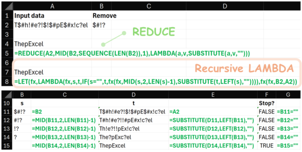 การใช้ฟังก์ชัน Recursive ในสูตร Excel (step by step) - Thep Excel