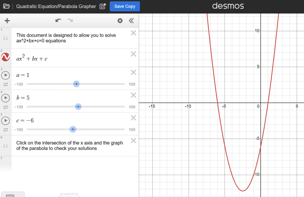 เข้าใจฟังก์ชันกำลังสอง ด้วยกราฟ พาราโบลา 43