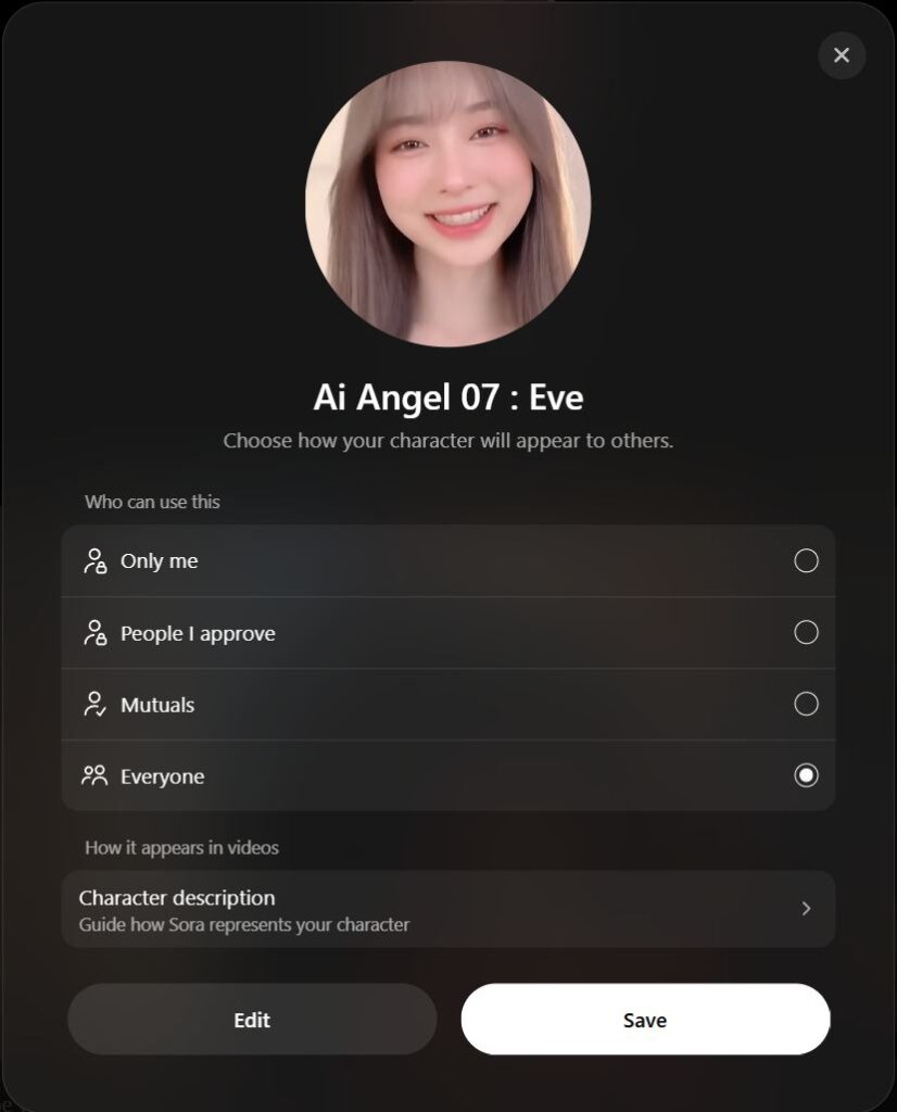 วิธีสร้าง Character ใน Sora 2 แบบเป็นคนสมจริง 39