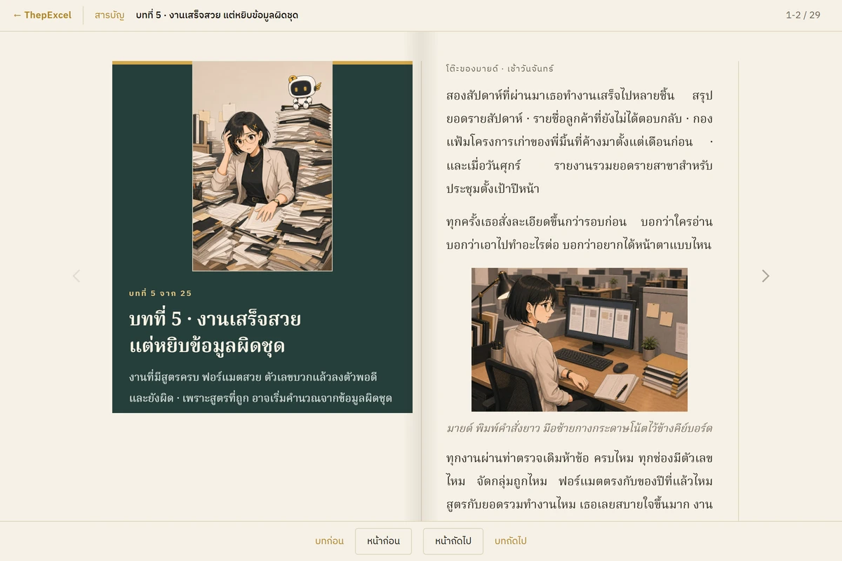 หน้าเปิดบทที่ 5 พร้อมภาพประกอบ