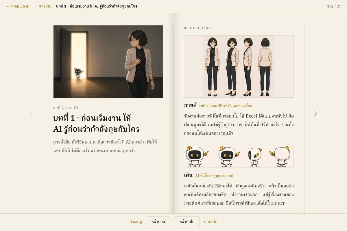 หน้าเปิดบทที่ 1 พร้อมภาพประกอบ